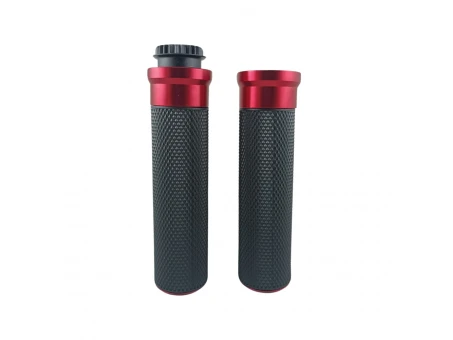 Mansoane moto universale Core - Negru/Rosu