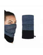 Bandana Oxford HERRINGBONE SNUG - Negru/Gri