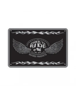 Placa metalica Oxford