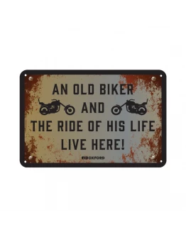 Placa metalica Oxford