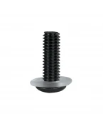 Set 8 suruburi parbriz moto Oxford Screen Screws- Negru