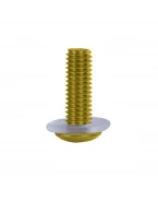 Set 8 suruburi parbriz moto Oxford Screen Screws- Auriu