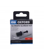 Set 8 suruburi parbriz moto Oxford Screen Screws- Rosu