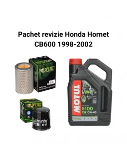 Pachet revizie Honda Hornet CB600 1998-2002 Motul 5100 Filtre HifloFiltro