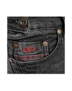 Blugi moto Adrenaline Rock Lady  - Negru