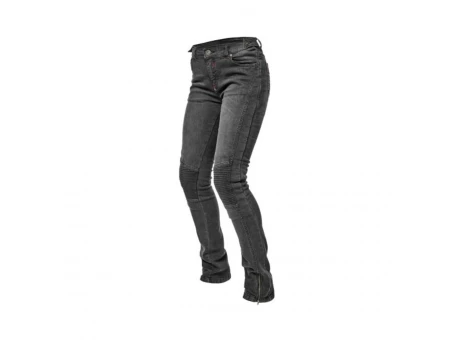Blugi moto Adrenaline Rock Lady  - Negru