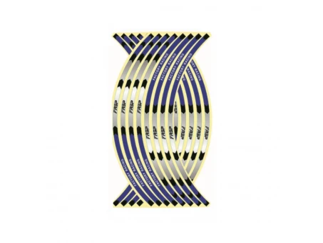 Rim stripes auto moto banda reflectorizanta pentru janta, Albastru