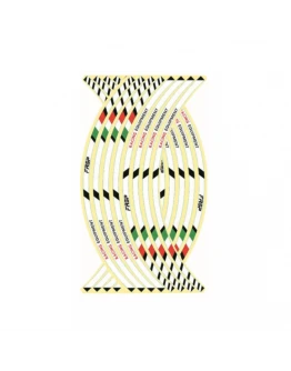 Rim stripes auto moto banda reflectorizanta pentru janta, Alb