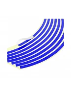 Rim stripes universale auto moto banda reflectorizanta pentru janta, Albastru