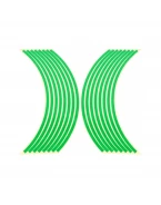 Rim stripes universale auto moto banda reflectorizanta pentru janta, Verde