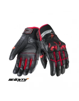 Manusi barbati Racing/Naked iarna Seventy model SD-N47 - Negru,Rosu