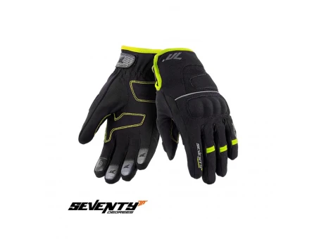Manusi femei Touring iarna Seventy model SD-C45 WinterTex - Negru/Galben