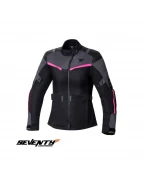 Geaca (jacheta) femei Touring Seventy iarna model SD-JT85 - Negru/Roz