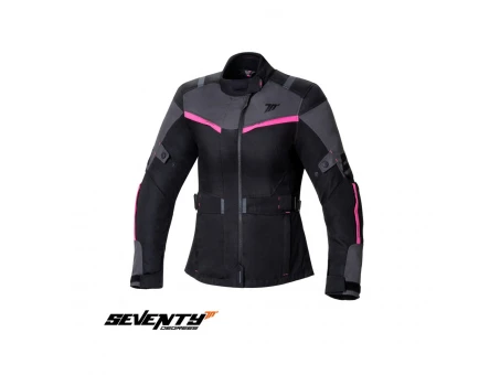 Geaca (jacheta) femei Touring Seventy iarna model SD-JT85 - Negru/Roz