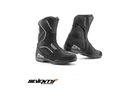 Ghete moto Touring Unisex Seventy model SD-BT3 - negru