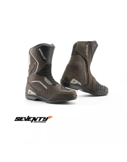 Ghete moto Touring Unisex Seventy model SD-BT3 - maro