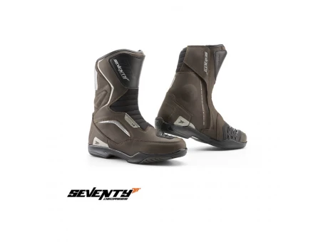 Ghete moto Touring Unisex Seventy model SD-BT3 - maro