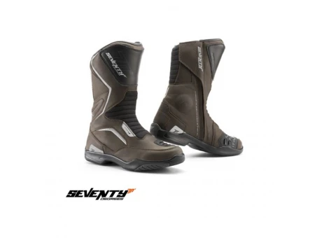 Ghete moto Touring Unisex Seventy model SD-BT2 - Maro