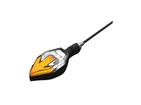 Set semnalizari moto scuter atv LED dual arrow Daylight
