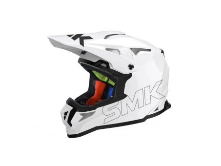 Casca cross/ enduro SMK Allterra - Alb | SMK0117/24/GL120