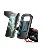 Suport telefon tip husa cu incarcare wireless - 4RIDE