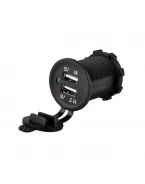PRIZA bricheta AUTO cu USB mufa dubla 12V 24V