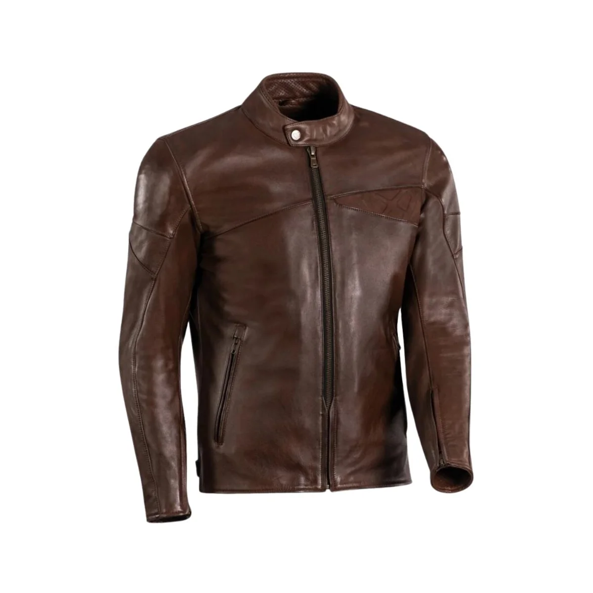 Geaca moto piele Ixon All season model Cranky maro | MotoCorner.ro