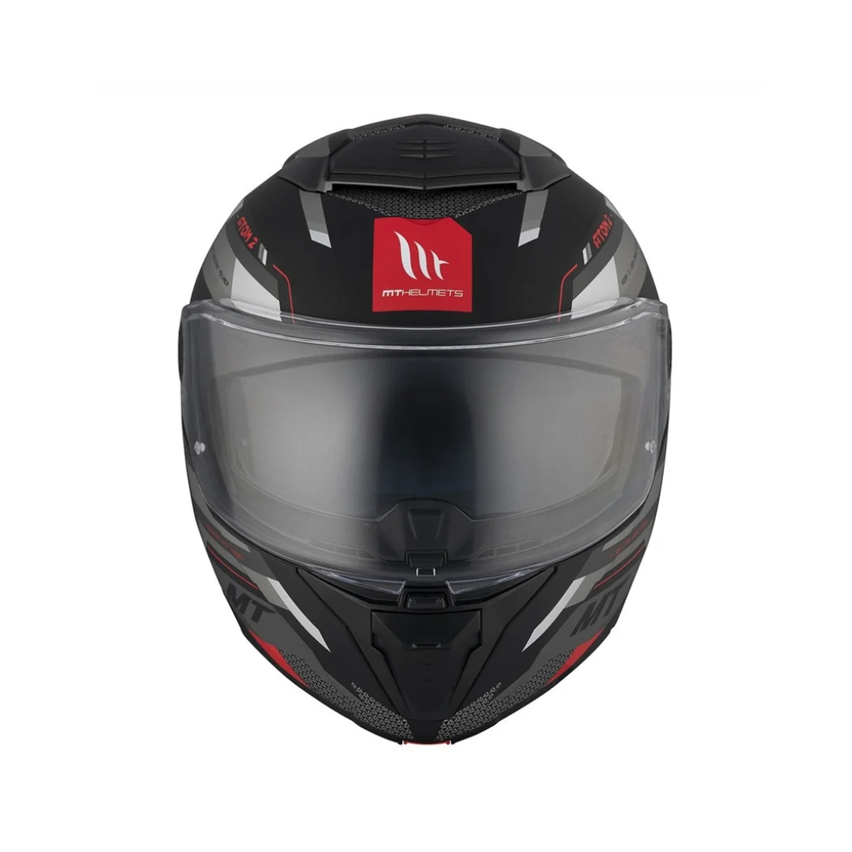 Casca Flip-up MT Atom 2 SV Bast D5 Negru,Gri mat | MotoCorner.ro