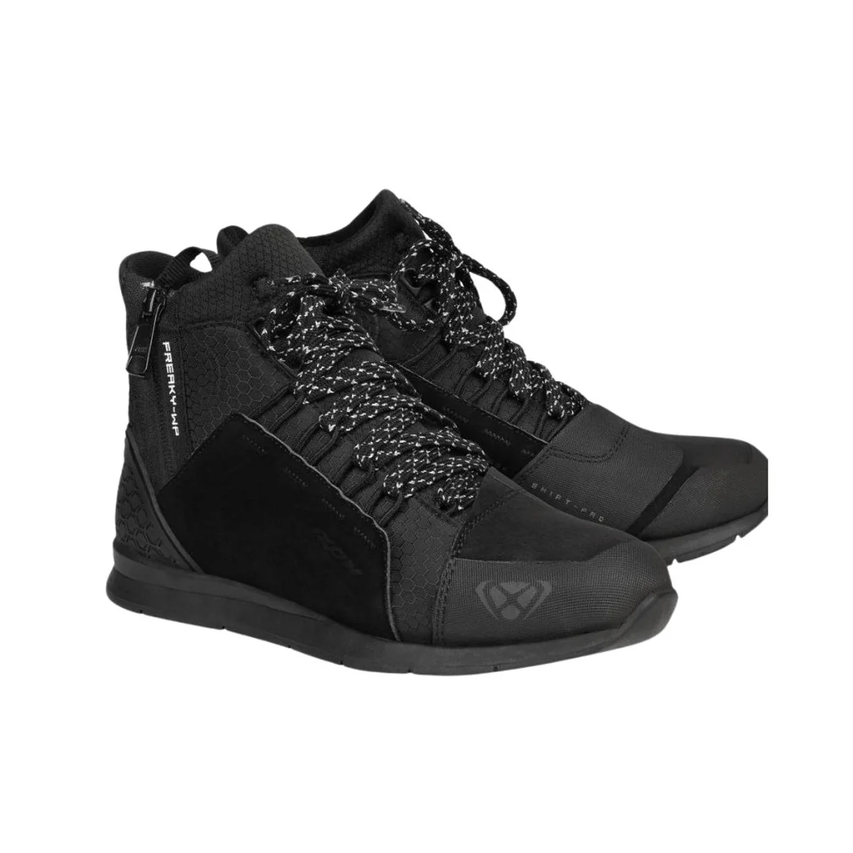 Ghete moto Urban barbati All Season Ixon model Freaky WP MS 100% waterproof - Negru