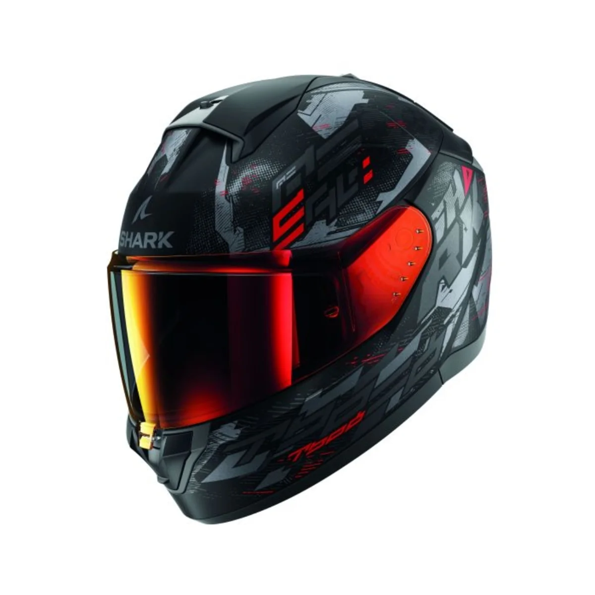 Casca integrala SHARK Ridill 2 MOLOKAI Mat - Negru/Gri/Rosu