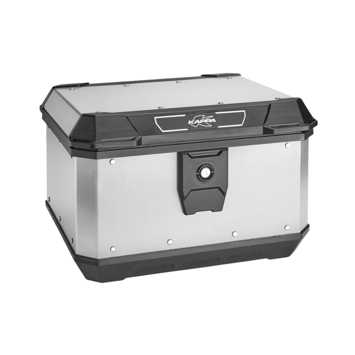 Merotbox Rates Top case central KAPPA K’METROBOX KMX400A Monolock, aluminiu natural ...