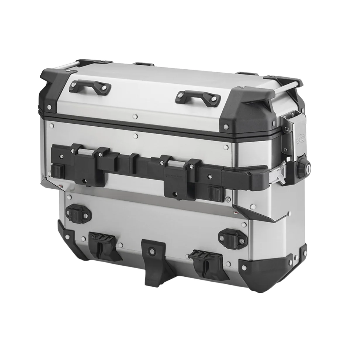 Cutie laterala dreapta KAPPA K'VOYAGER Cutout 33L - Argintiu