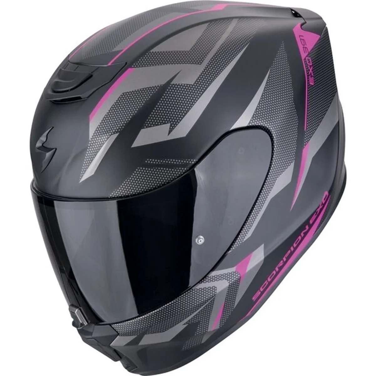 Casca integrala SCORPION EXO-391 AAXO Negru mat/Rosu | MotoCorner.ro