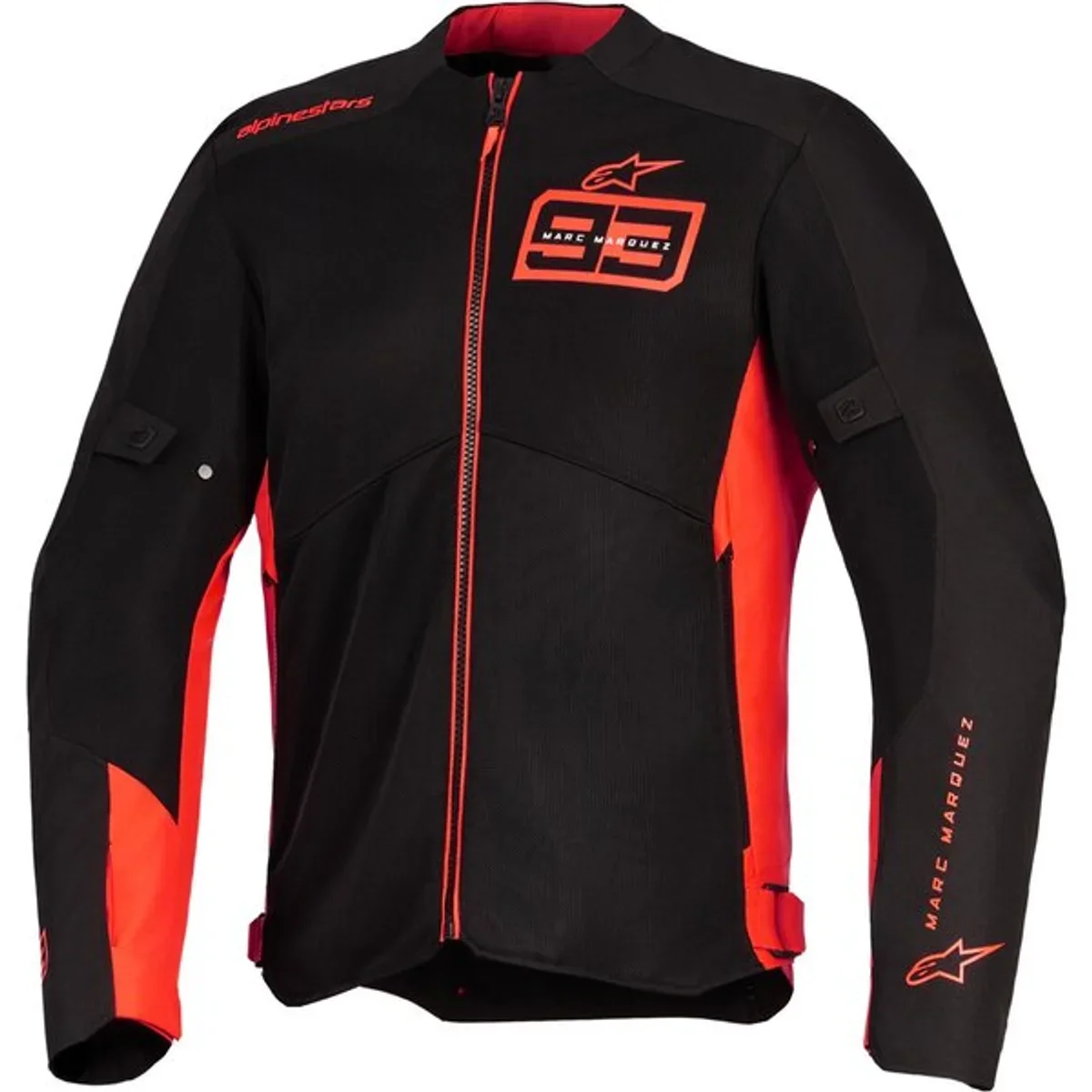Geaca textil de vara ALPINESTARS MM93 C-1 AIR S Rosu fluo/Rosu