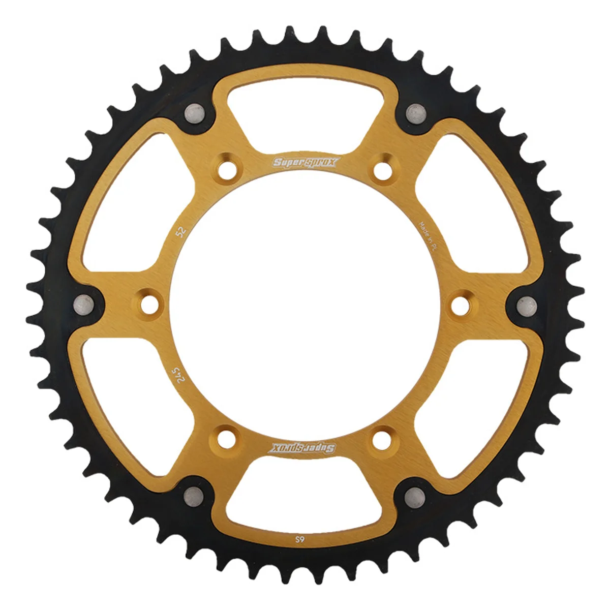 Pinion spate SUPERSPROX 270 52 STEALTH Aluminiu/Otel YAMAHA YZ/YZF